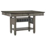 Gray Granby Collection Counter Height table By Homelegance Luxury Dining Tables Mobilia Cleopatra 16 Gray Granby Collection Counter Height table By Homelegance 16