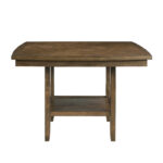 Light oak Balin Collection Counter Height Table By Homelegance 11