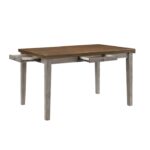 Cherry and gray Tigard Collection Counter Height Table By Homelegance Luxury Dining Tables Mobilia Cleopatra 13 Cherry and gray Tigard Collection Counter Height Table By Homelegance 13