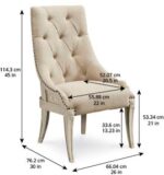 Arch Salvage-Reeves Host Chair-Cirrus By Art Furniture 10