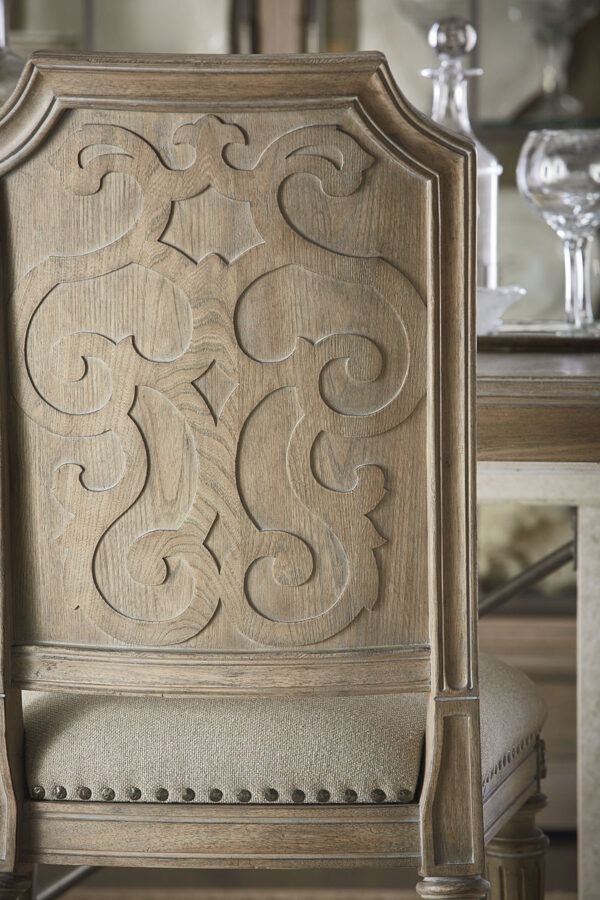 Arch Salvage-Mills Side Chair-Parch By Art Furniture 9