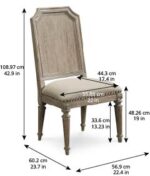 Arch Salvage-Mills Side Chair-Parch By Art Furniture 15