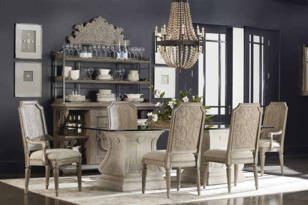 Arch Salvage-Mills Side Chair-Cirrus By Art Furniture 8