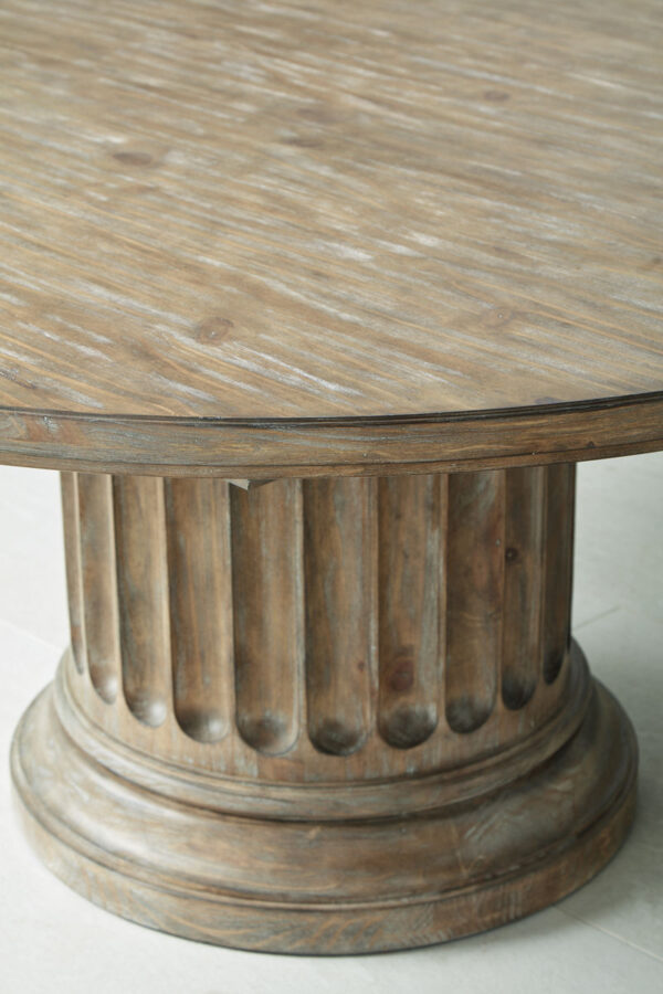 Architrave Round Almond Dining Table By Art Furniture 9