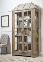 Architrave Brown Display Cabinet By Art Furniture Curio & Buffet Mobilia Cleopatra 13 Architrave Brown Display Cabinet By Art Furniture 13