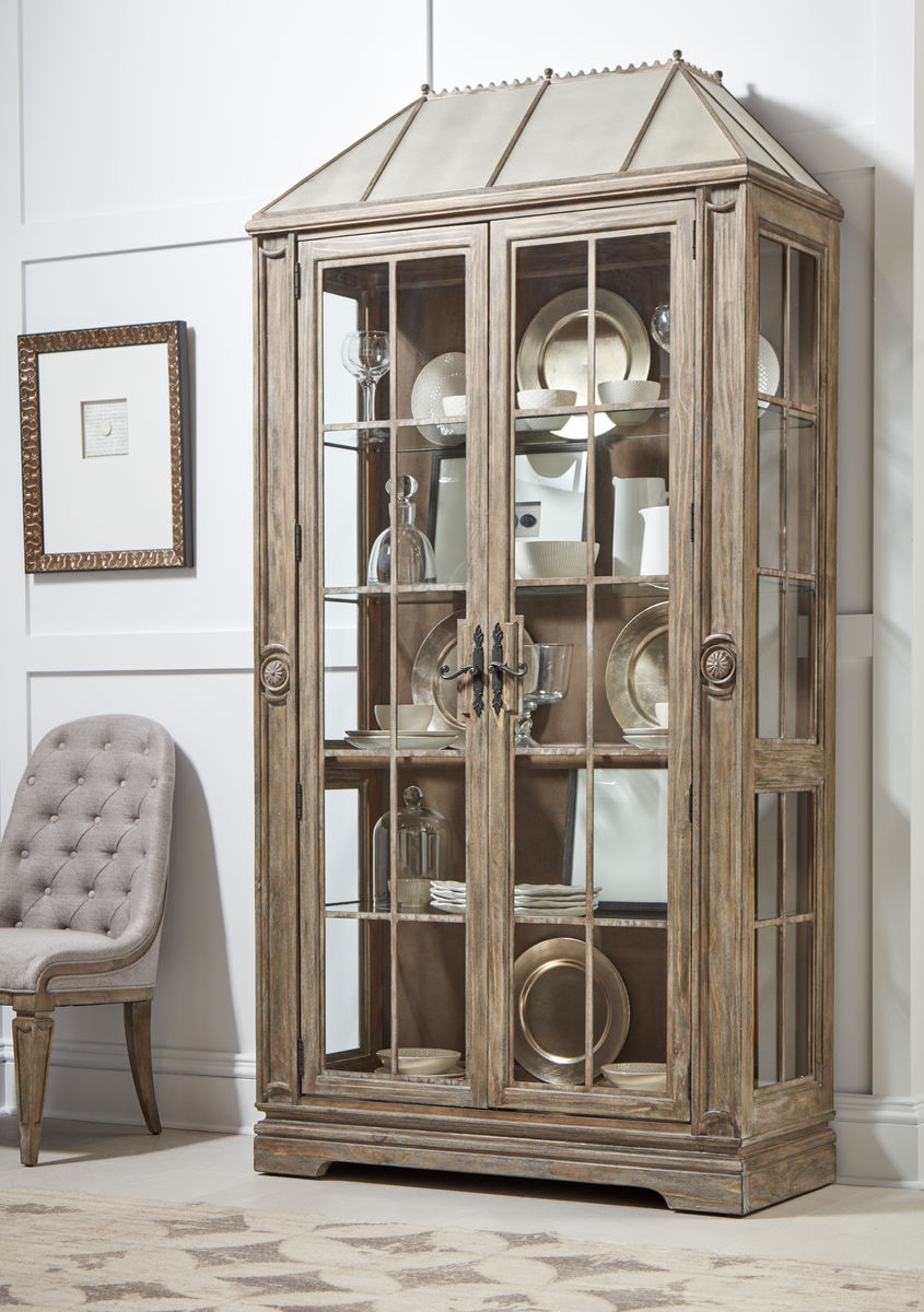 Architrave Brown Display Cabinet By Art Furniture