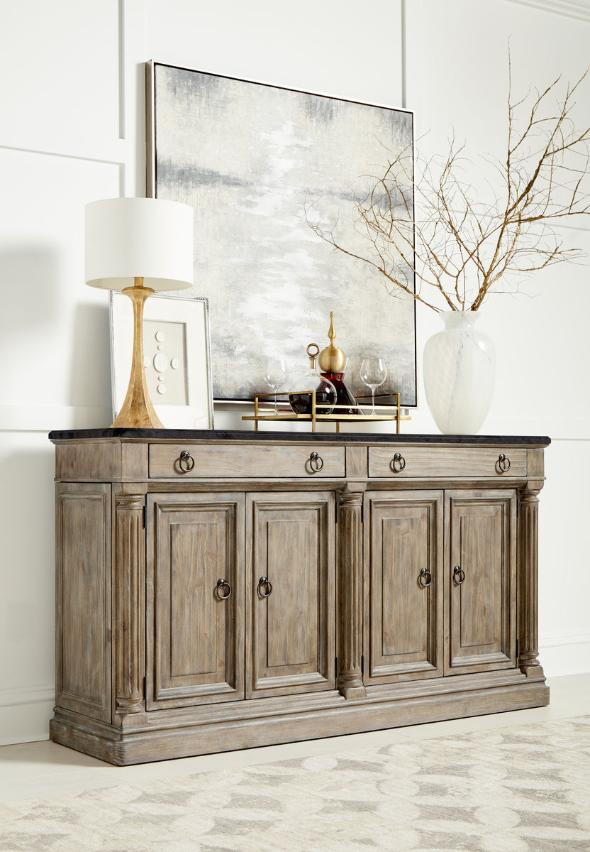 Architrave Almond Buffet By Art Furniture