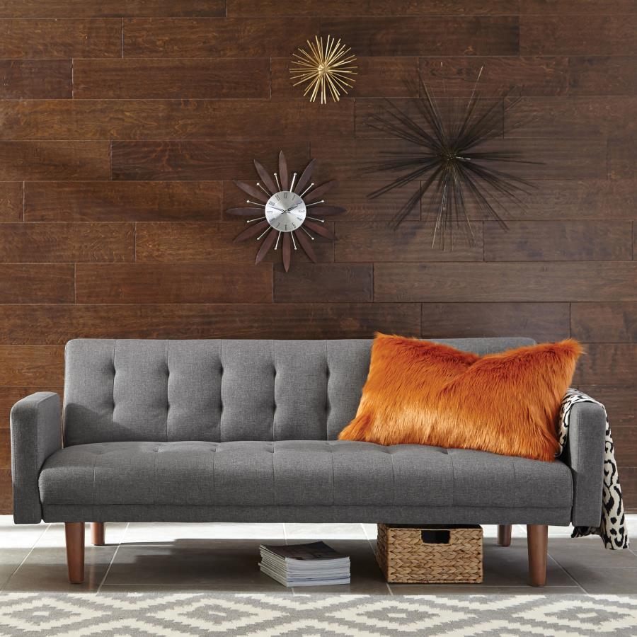 Sommer Tufted Sofa Bed Gray 360150 By Coaster Furniture