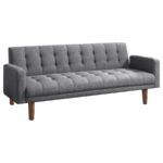 Sommer Tufted Sofa Bed Gray 360150 By Coaster Furniture 13