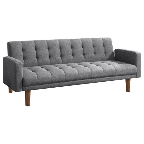 Sommer Tufted Sofa Bed Gray 360150 By Coaster Furniture 9