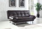 Dilleston Tufted Back Upholstered Sofa Bed Brown 300321 By Coaster Furniture 14