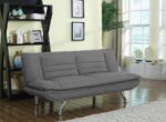 Julian Upholstered Sofa Bed with Pillow-top Seating Gray 503966 By Coaster Furniture 11