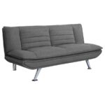 Julian Upholstered Sofa Bed with Pillow-top Seating Gray 503966 By Coaster Furniture 14