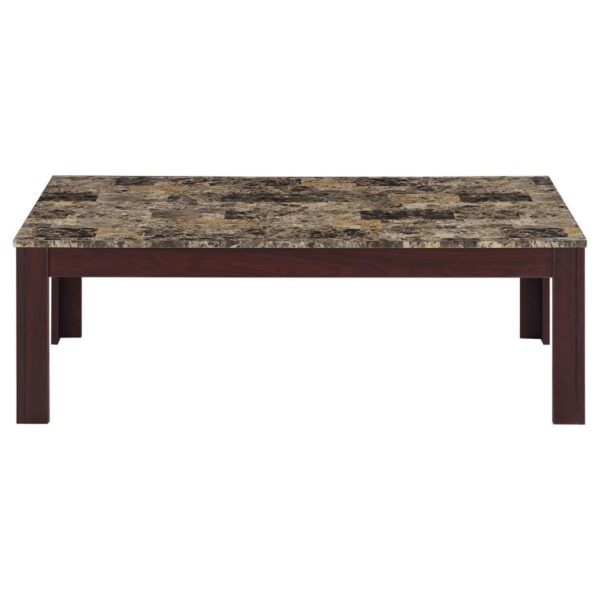 Rhodes 3-piece Faux Marble Top Occasional Set Brown 700395 By Coaster Furniture 12