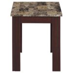Rhodes 3-piece Faux Marble Top Occasional Set Brown 700395 By Coaster Furniture 17