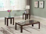 Rhodes 3-piece Faux Marble Top Occasional Set Brown 700395 By Coaster Furniture 15
