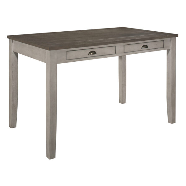 Bright leaf Collection Counter Height Table and 4 Functional Drawers By Homelegance 11