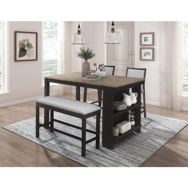 Stratus Collection Counter Height Table By Homelegance 16