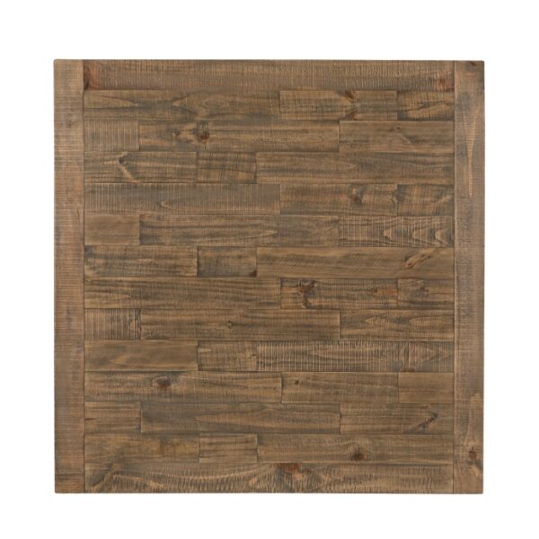 Tobacco brown and antique white Alburgh Collection Counter Height Table By Homelegance 11