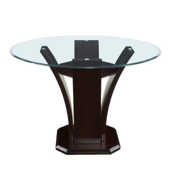 Espresso Round Daisy Collection Counter Height Table By Homelegance 8