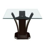 Espresso Daisy Collection Counter Height Table By Homelegance 11