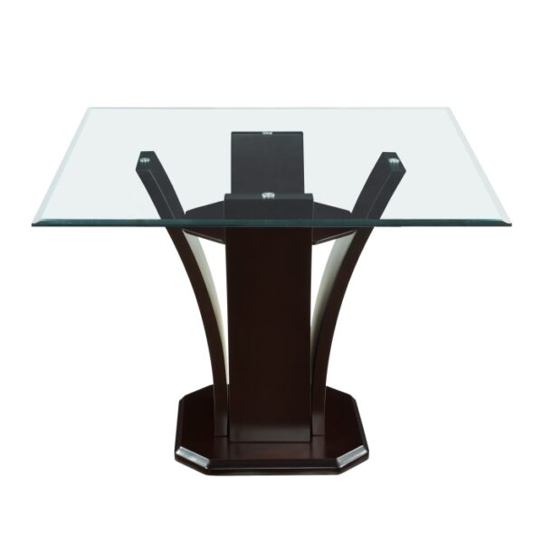 Espresso Daisy Collection Counter Height Table By Homelegance 7