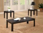 Elias 3-piece Silhouette Occasional Set Black 700225 By Coaster Furniture Luxury Coffee Tables Mobilia Cleopatra 9 Elias 3-piece Silhouette Occasional Set Black 700225 By Coaster Furniture 9