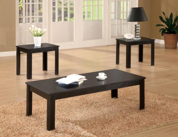 Elias 3-piece Silhouette Occasional Set Black 700225 By Coaster Furniture 6