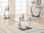 Pruitt Rectangular Sofa Table Satin 701239 By Coaster Furniture 12