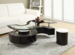 Buckley 3-piece Coffee Table and Stools Set Cappuccino 720218 By Coaster Furniture 15