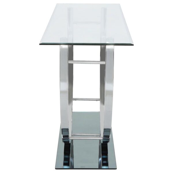 Danville U-shaped Sofa Table Chrome 704989 By Coaster Furniture 10