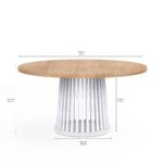 Post Round Dining Table By Art Furniture 10