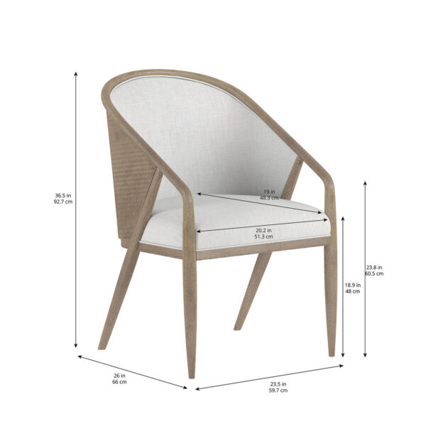 Finn Woven Dining Chair By Art Furniture 9