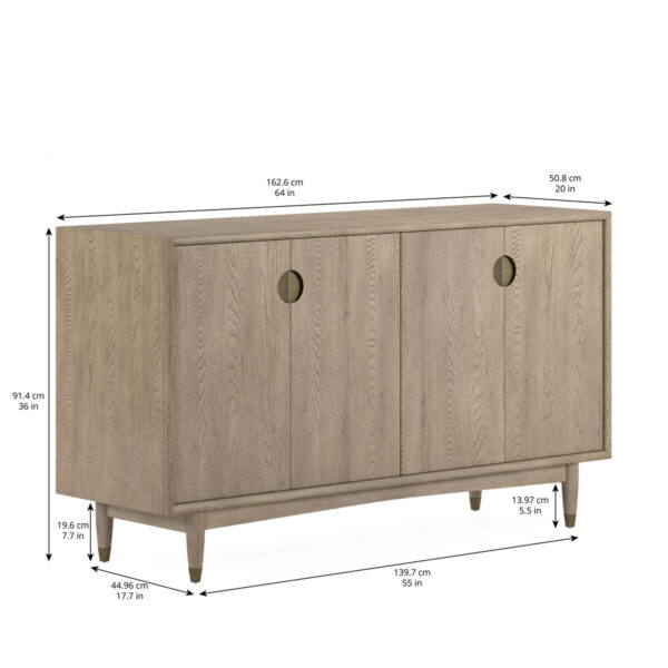 Finn Credenza By Art Furniture 11