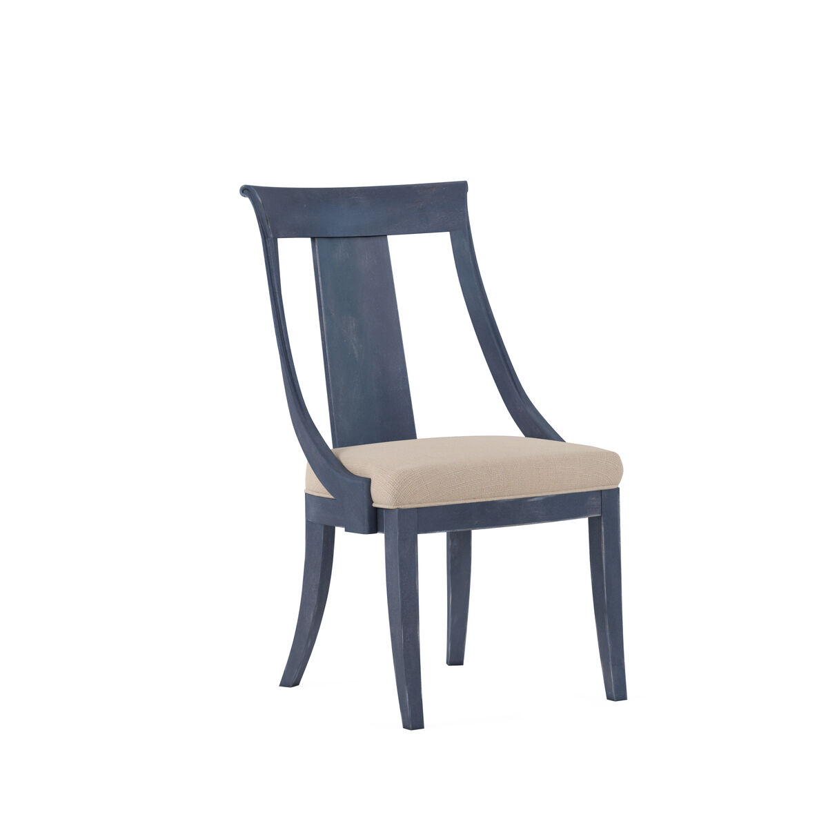 Alcove Side Chair (Slate) By Art Furniture