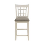 White Junipero Collection Counter Height Chair By Homelegance 13