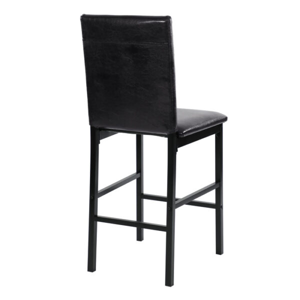 Black metal Tempe Collection Counter Height Chair By Homelegance 9