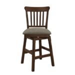 Dark Brown Schleiger Collection Swivel Counter Height Chair By Homelegance Counter Chair Mobilia Cleopatra 15 Dark Brown Schleiger Collection Swivel Counter Height Chair By Homelegance 15