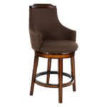 Burnished oak chocolate fabric Bayshore Collection Swivel Counter Height Chair By Homelegance Counter Chair Mobilia Cleopatra 18 Burnished oak chocolate fabric Bayshore Collection Swivel Counter Height Chair By Homelegance 18