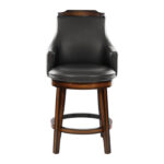Burnished oak Bayshore Collection Swivel Counter Height Chair By Homelegance Counter Chair Mobilia Cleopatra 15 Burnished oak Bayshore Collection Swivel Counter Height Chair By Homelegance 15