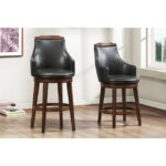 Burnished oak Bayshore Collection Swivel Counter Height Chair By Homelegance Counter Chair Mobilia Cleopatra 20 Burnished oak Bayshore Collection Swivel Counter Height Chair By Homelegance 20