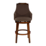 Burnished Oak Bayshore Collection Swivel Pub Chair By Homelegance Bar & Stool Mobilia Cleopatra 15 Burnished Oak Bayshore Collection Swivel Pub Chair By Homelegance 15