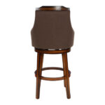 Burnished Oak Bayshore Collection Swivel Pub Chair By Homelegance Bar & Stool Mobilia Cleopatra 18 Burnished Oak Bayshore Collection Swivel Pub Chair By Homelegance 18