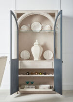 Alcove Belgian Ivory China Cabinet By Art Furniture 13