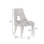 Mezzanine – Light Gray Side Chair By Art Furniture Dining Chair & Bench Mobilia Cleopatra 13 Mezzanine – Light Gray Side Chair By Art Furniture 13