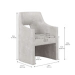 Mezzanine – Light Gray Host Chair By Art Furniture 16
