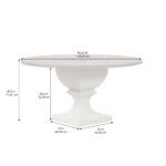 Mezzanine – Round Light Gray Dining Table By Art Furniture 13