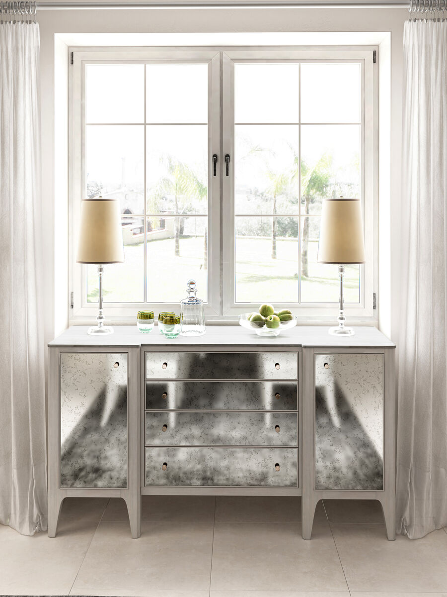 Mezzanine – Light Gray Buffet By Art Furniture