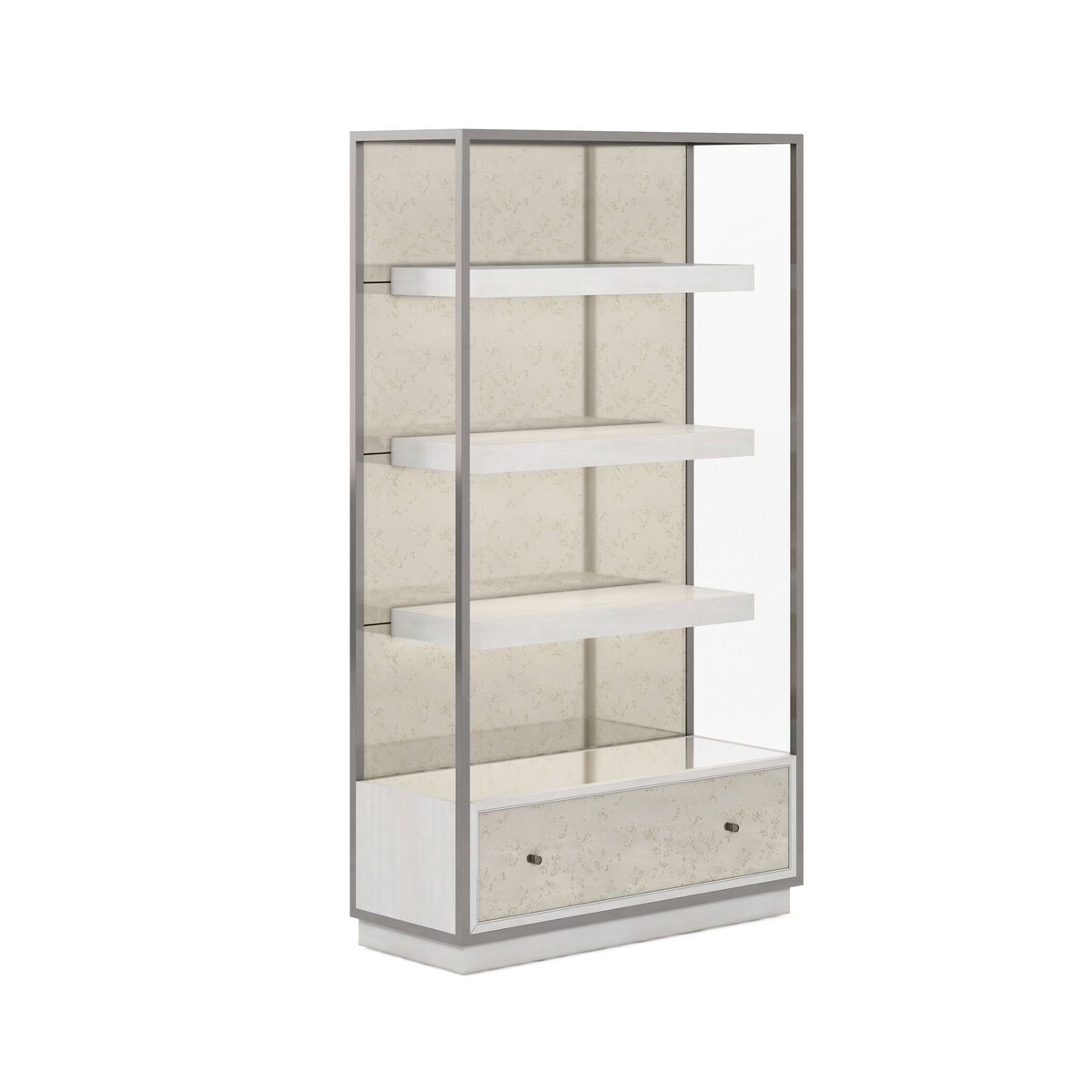Mezzanine – Light Gray Etagere By Art Furniture