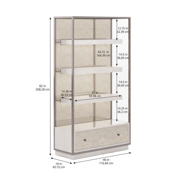 Mezzanine – Light Gray Etagere By Art Furniture 11